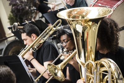 young brass players
